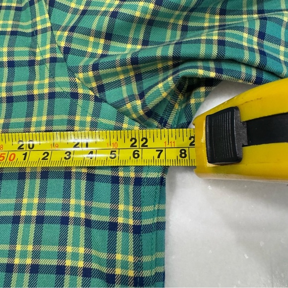 Jos A Bank Men’s Traveler's Collection Shirt Size M Long Sleeve Plaid Cotton NEW - Picture 5 of 9